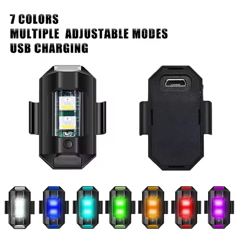 Drone Beacon Light - Lampu Strobo LED Universal untuk Sepeda