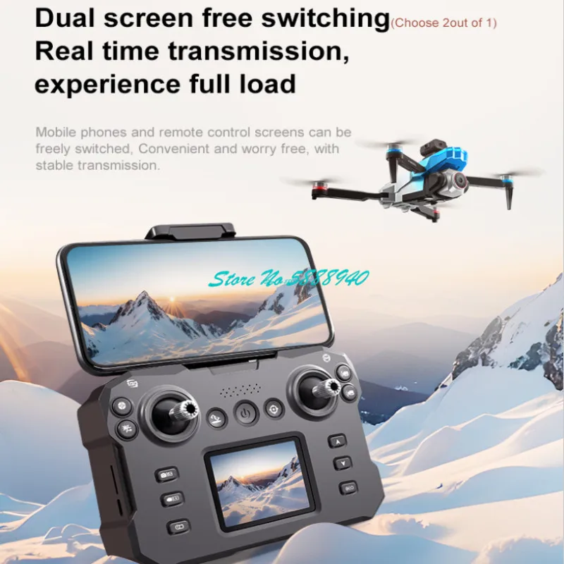 Drone dengan Kontrol Jarak Jau - Drone Controller Screen ulasan dan harga