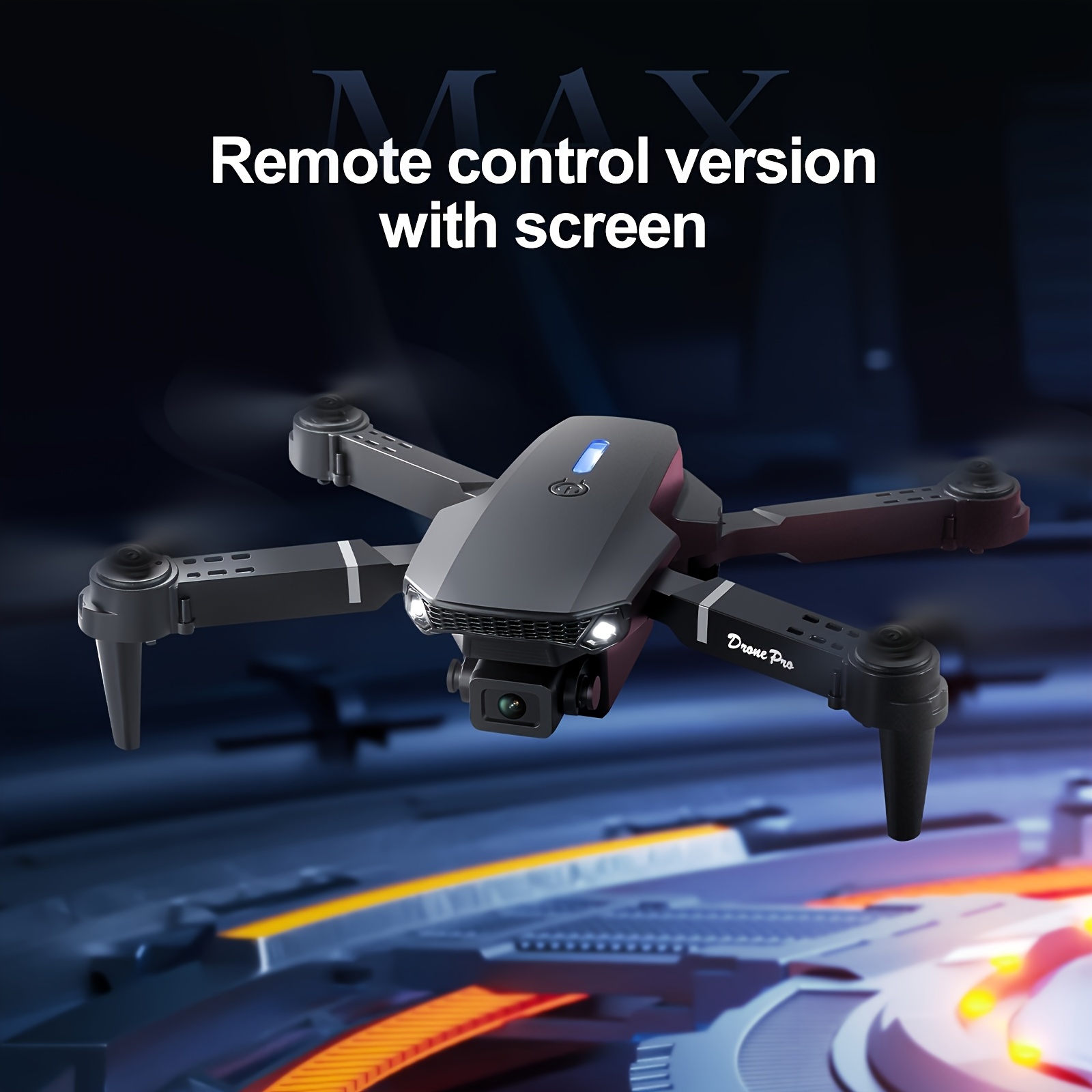 Drone Lipat E88 PRO MAX yang D - Drone Controller Screen ulasan dan harga