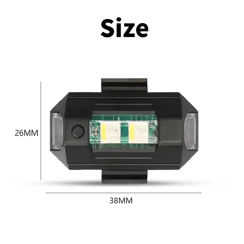 Lampu Strobo LED Universal unt - Drone Beacon Light ulasan dan harga