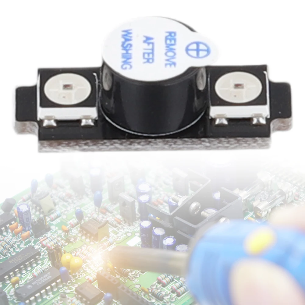 WS2812 Buzzer Alarm Aktif LED  - Drone Beacon Light ulasan dan harga