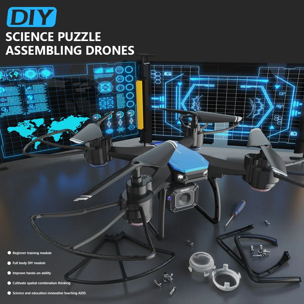 JJRC H108 DIY Drone Mini Perak - Drone Controller Screen ulasan dan harga