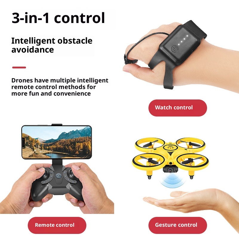 Mainan Drone Kontrol Gerakan E - Drone Beacon Light ulasan dan harga