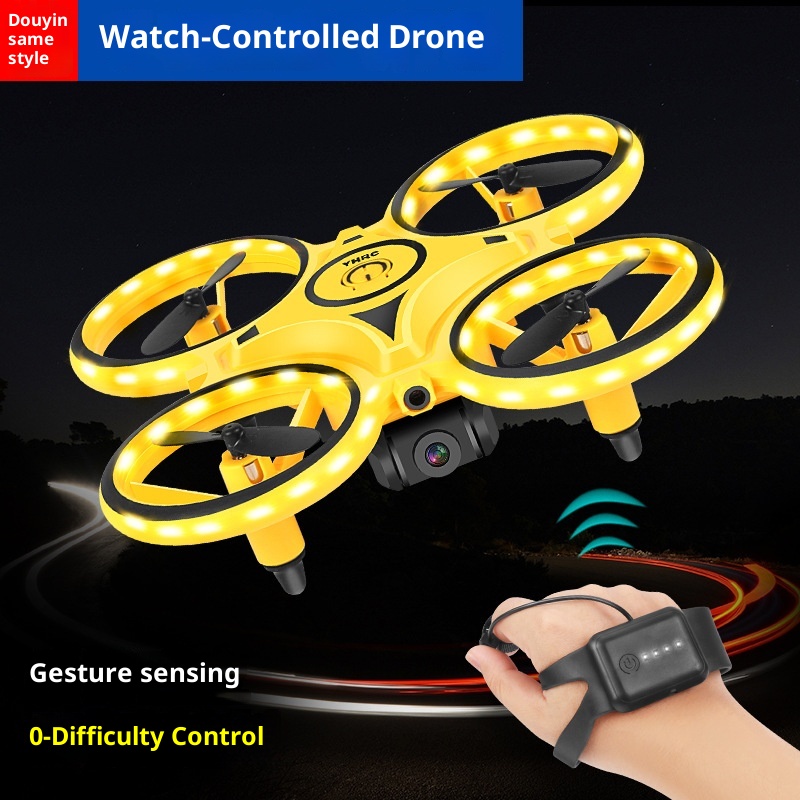 Mainan Drone Kontrol Gerakan E - Drone Beacon Light ulasan dan harga