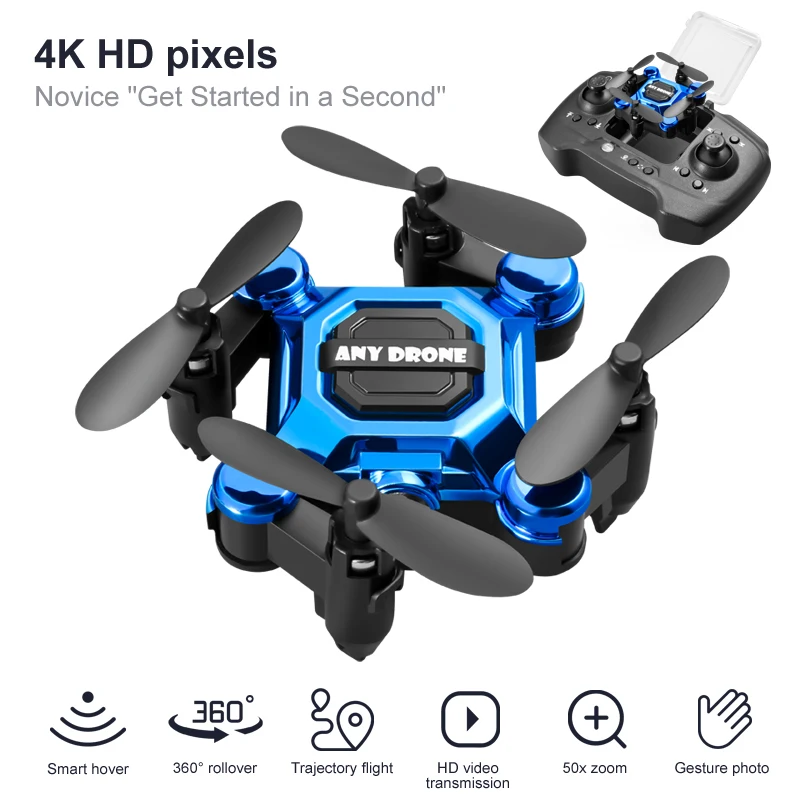 Drone RC HD Kamera 4K Lipat Re - Drone Remote Controller Lanyard ulasan dan harga