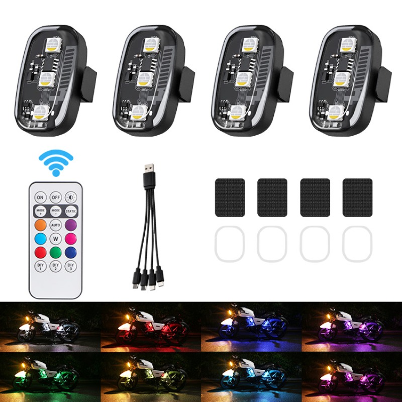 Lampu Strobo LED RGB untuk Mot - Drone Beacon Light ulasan dan harga